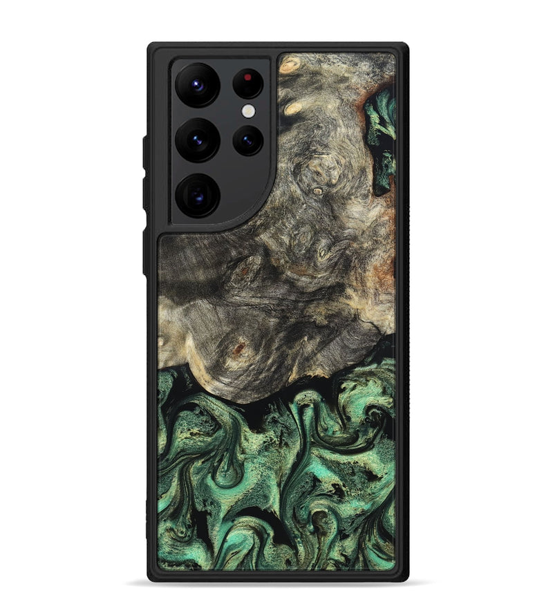 Galaxy S22 Ultra Wood Phone Case - Squire (Green, 824908)