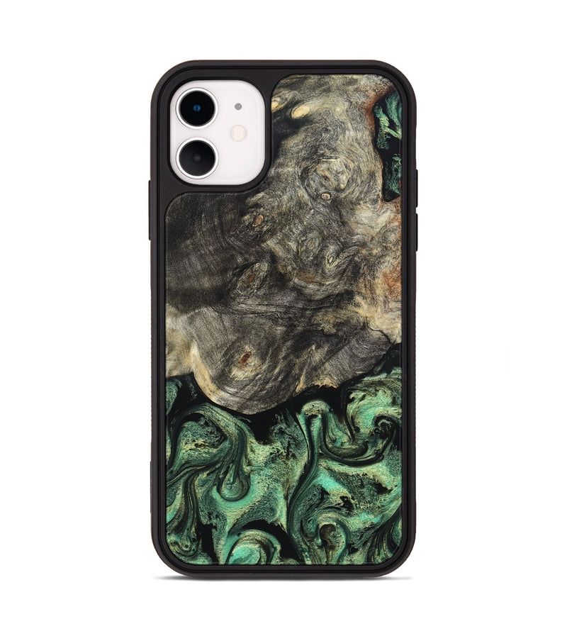 iPhone 11 Wood Phone Case - Squire (Green, 824908)
