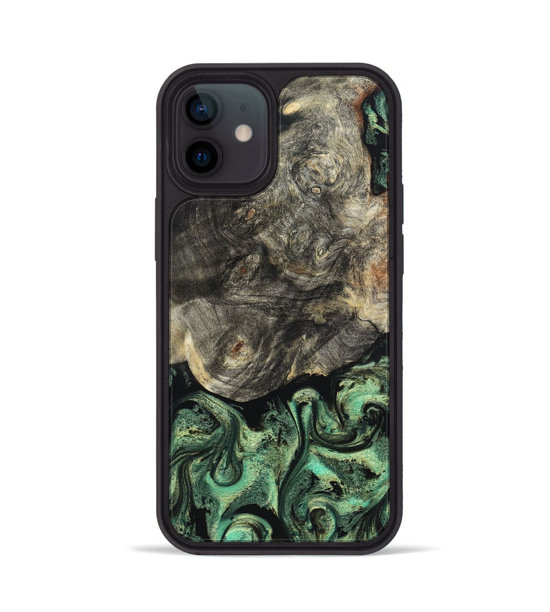 iPhone 12 Wood Phone Case - Squire (Green, 824908)