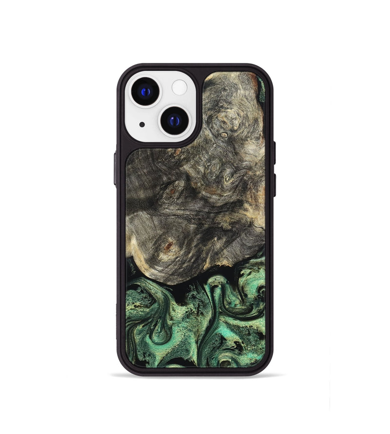 iPhone 13 mini Wood Phone Case - Squire (Green, 824908)