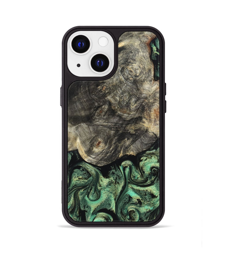 iPhone 13 Wood Phone Case - Squire (Green, 824908)