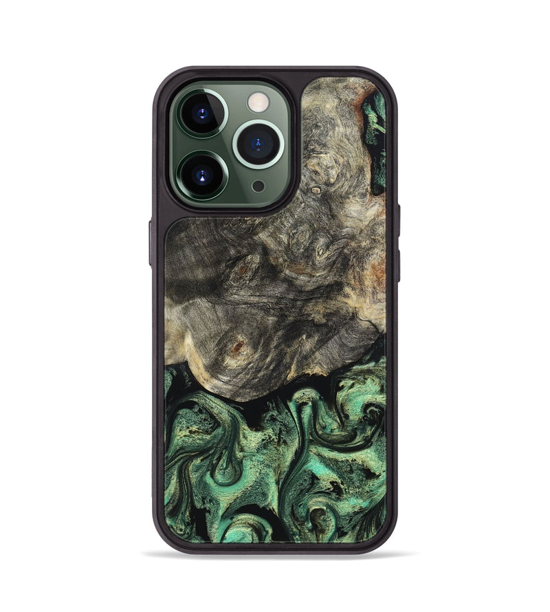 iPhone 13 Pro Wood Phone Case - Squire (Green, 824908)