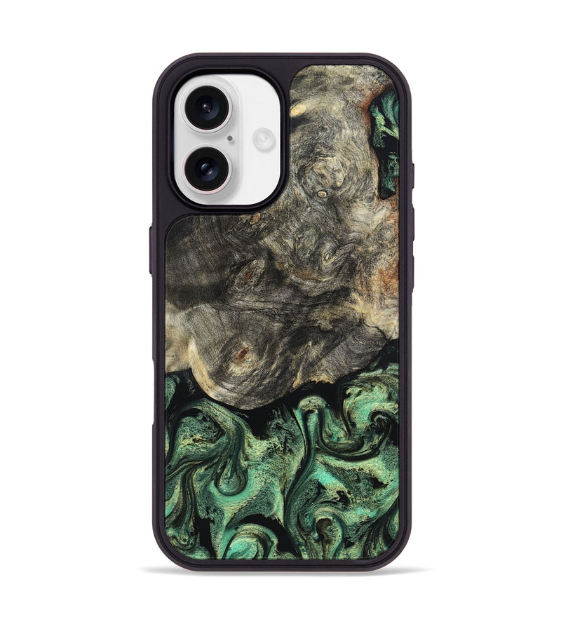iPhone 17 Wood Phone Case - Squire (Green, 824908)