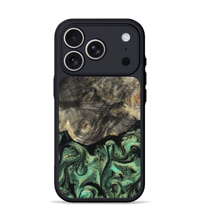 iPhone 17 Pro Wood Phone Case - Squire (Green, 824908)