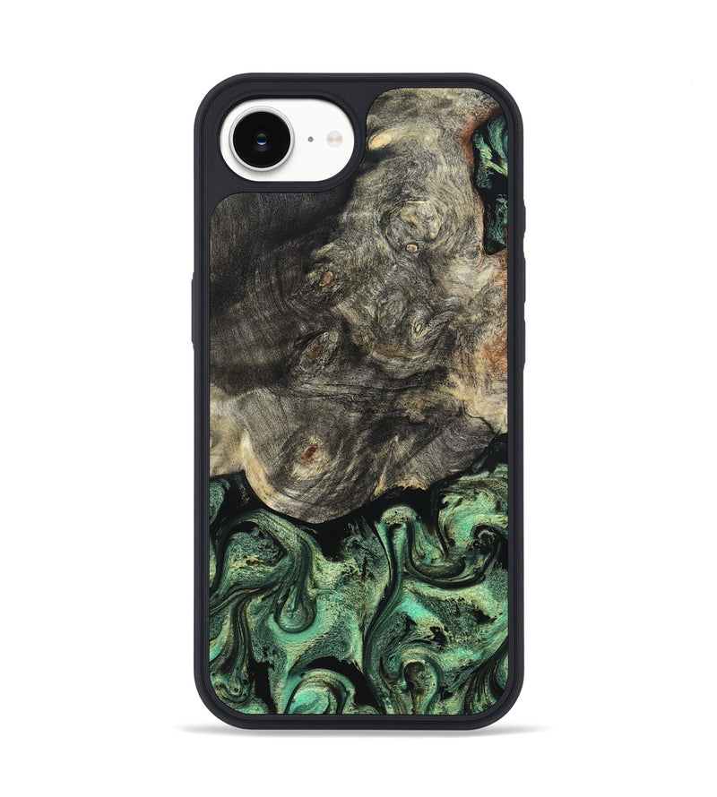 iPhone 17e Wood Phone Case - Squire (Green, 824908)
