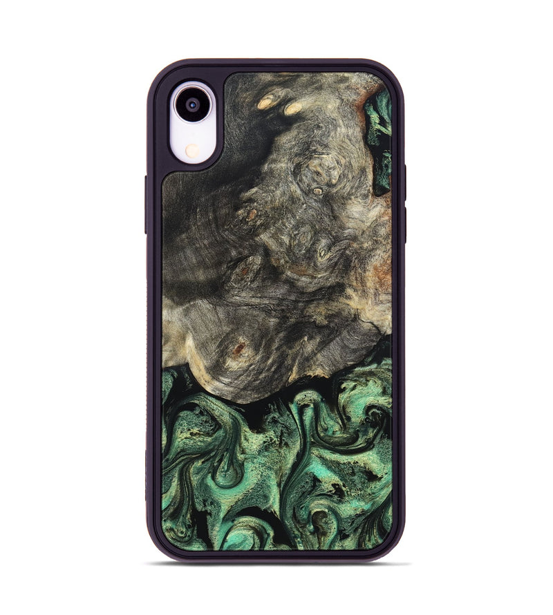 iPhone Xr Wood Phone Case - Squire (Green, 824908)