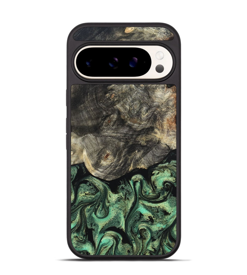 Pixel 9 Pro Wood Phone Case - Squire (Green, 824908)