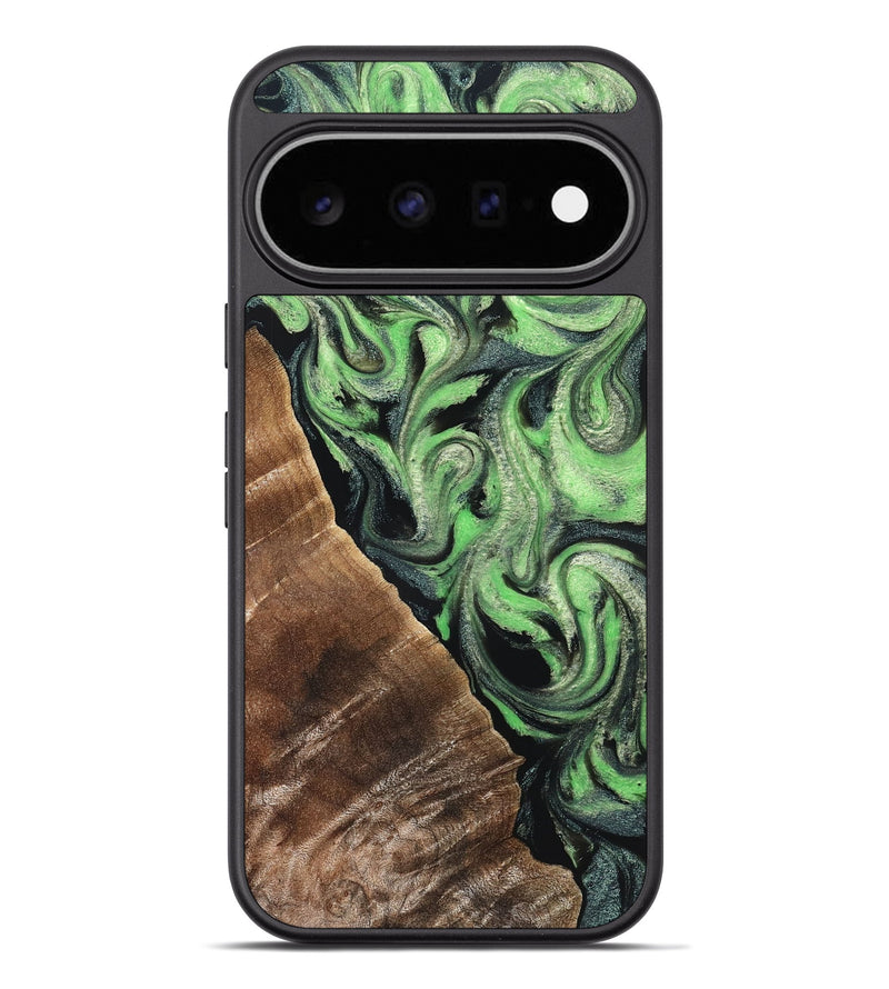 Pixel 11 Pro XL Wood Phone Case - Kaylen (Green, 824909)