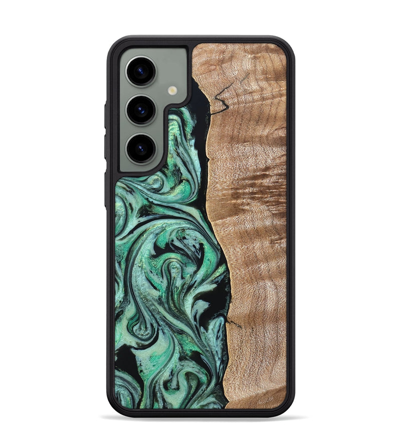Galaxy S24 Plus Wood Phone Case - Raphael (Green, 824910)