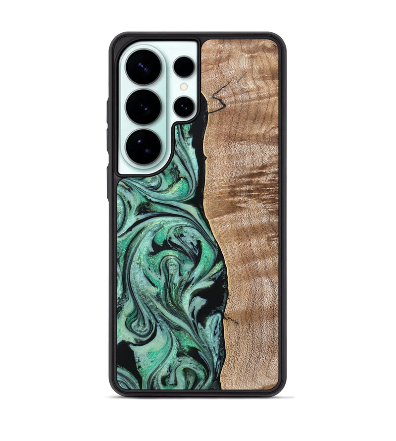 Galaxy S26 Ultra Wood Phone Case - Raphael (Green, 824910)