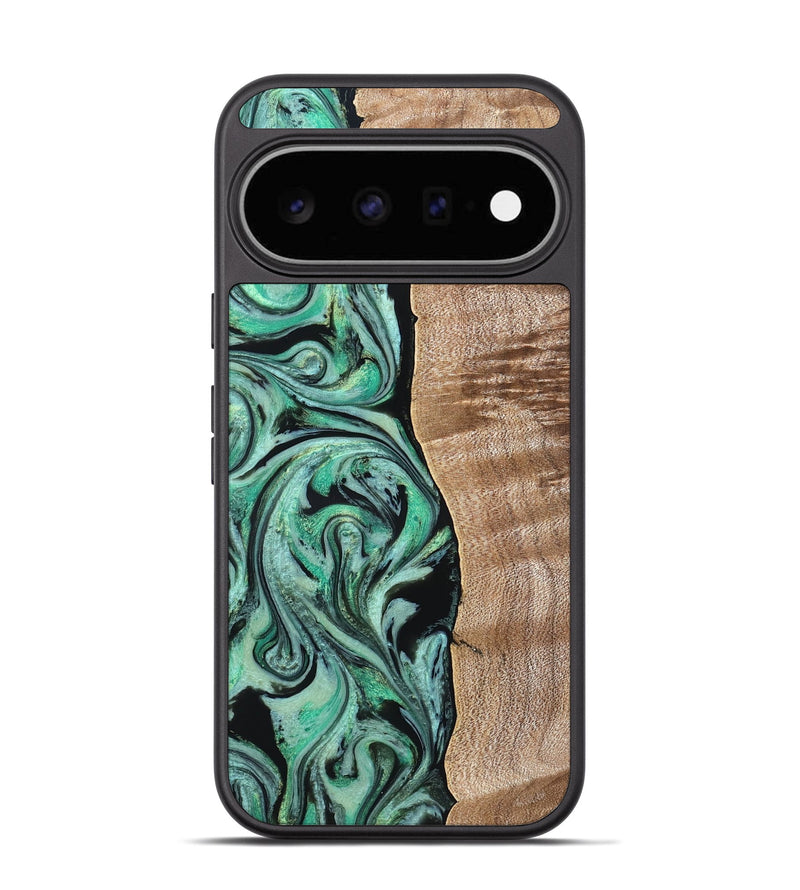 Pixel 11 Wood Phone Case - Raphael (Green, 824910)