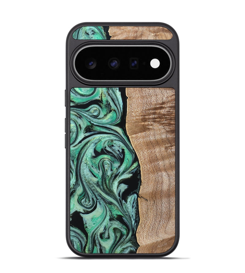 Pixel 11 Pro Wood Phone Case - Raphael (Green, 824910)