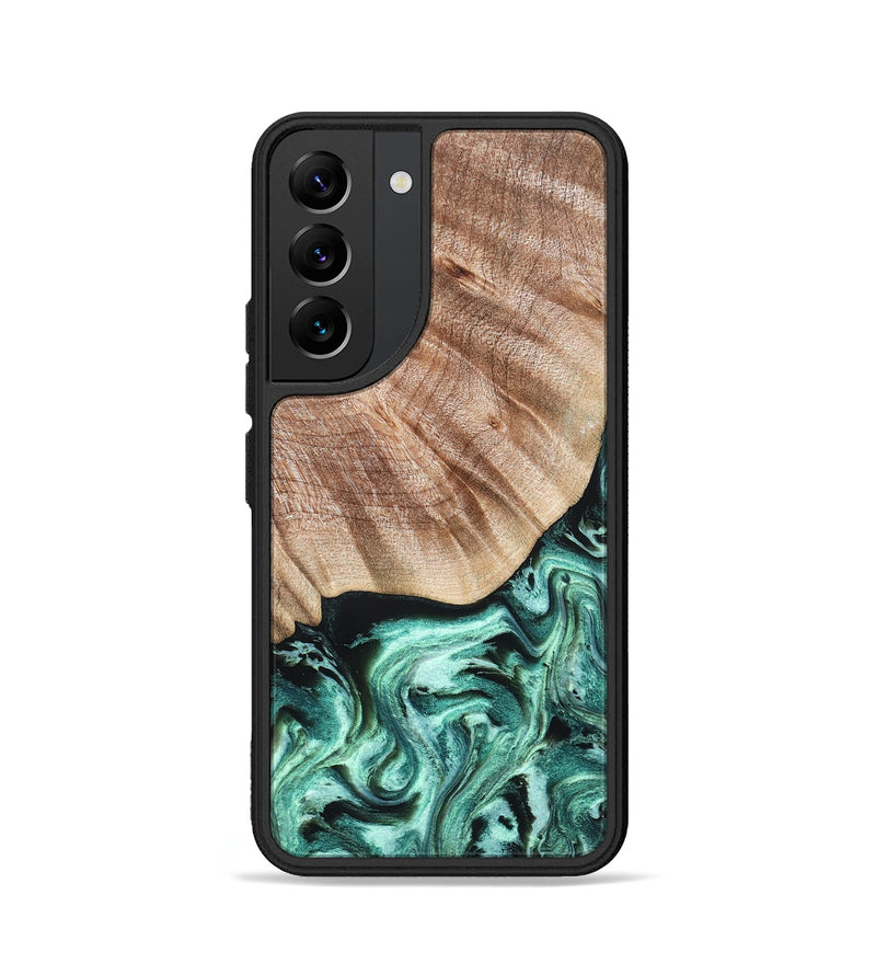 Galaxy S22 Wood Phone Case - Arya (Green, 824911)