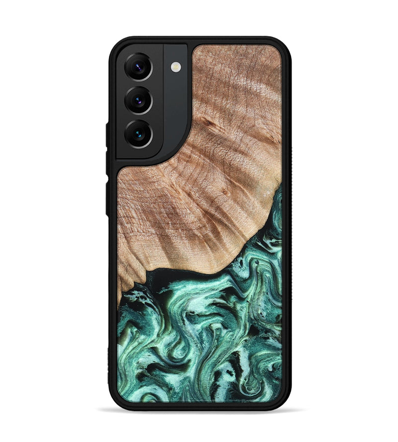 Galaxy S22 Plus Wood Phone Case - Arya (Green, 824911)