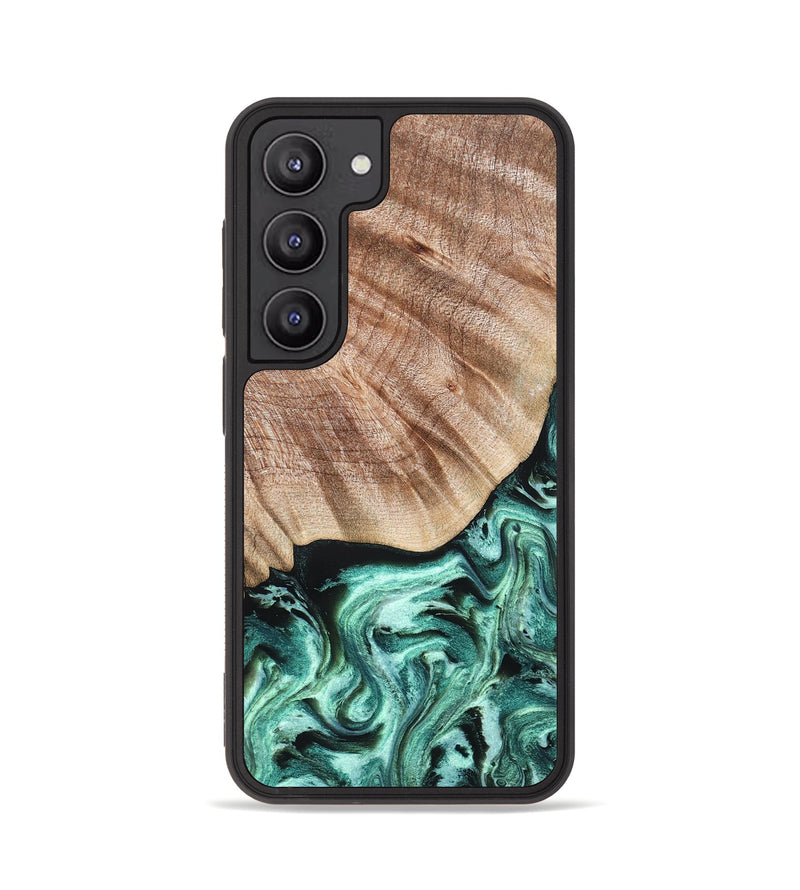 Galaxy S23 Wood Phone Case - Arya (Green, 824911)