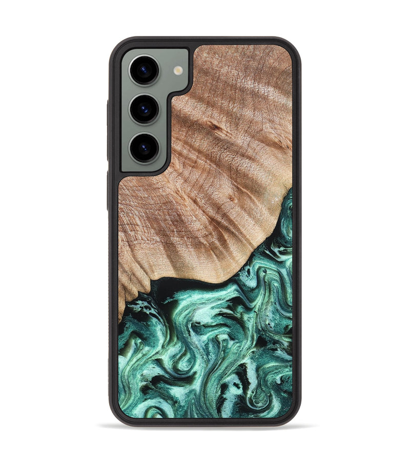 Galaxy S23 Plus Wood Phone Case - Arya (Green, 824911)