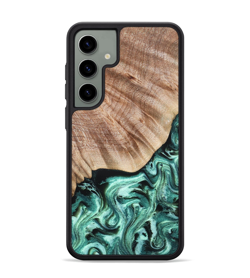 Galaxy S24 Plus Wood Phone Case - Arya (Green, 824911)