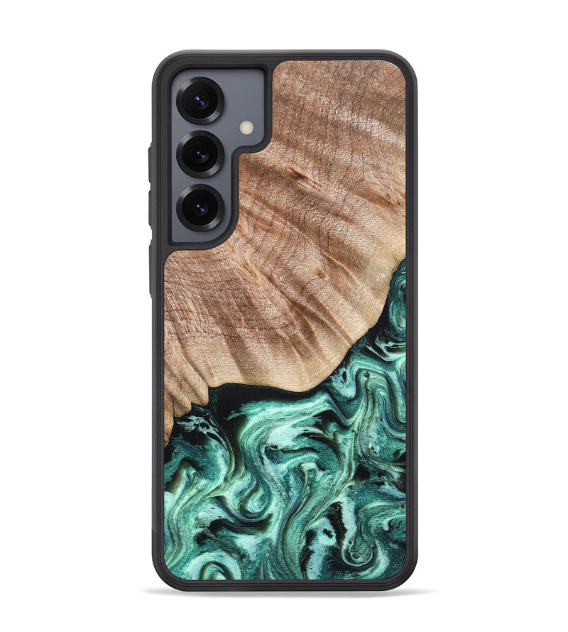 Galaxy S25 Plus Wood Phone Case - Arya (Green, 824911)