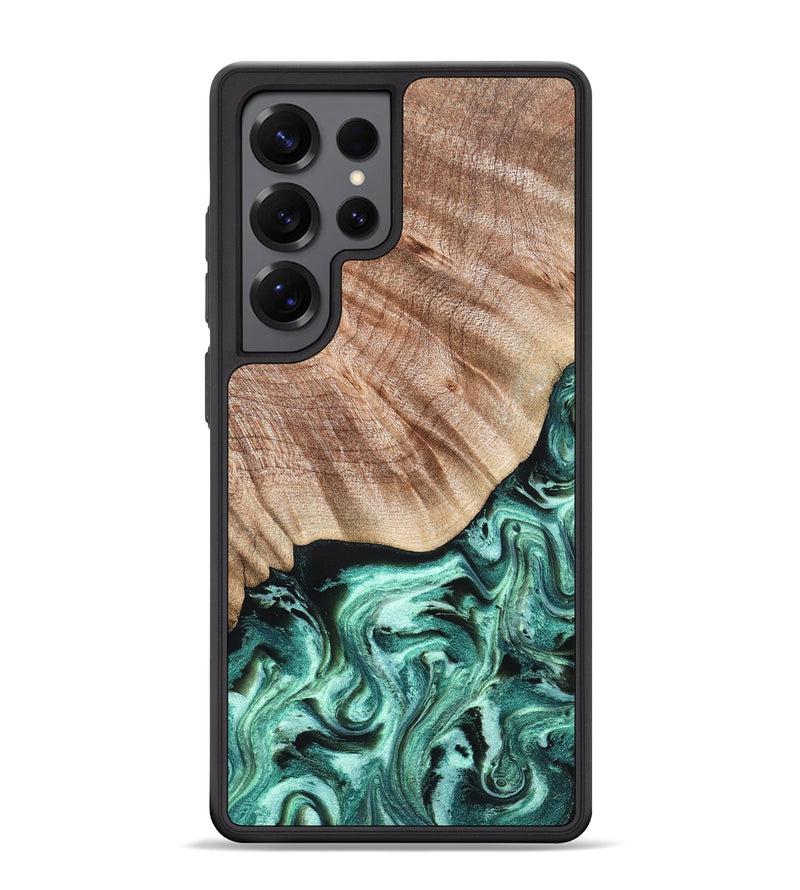 Galaxy S25 Ultra Wood Phone Case - Arya (Green, 824911)