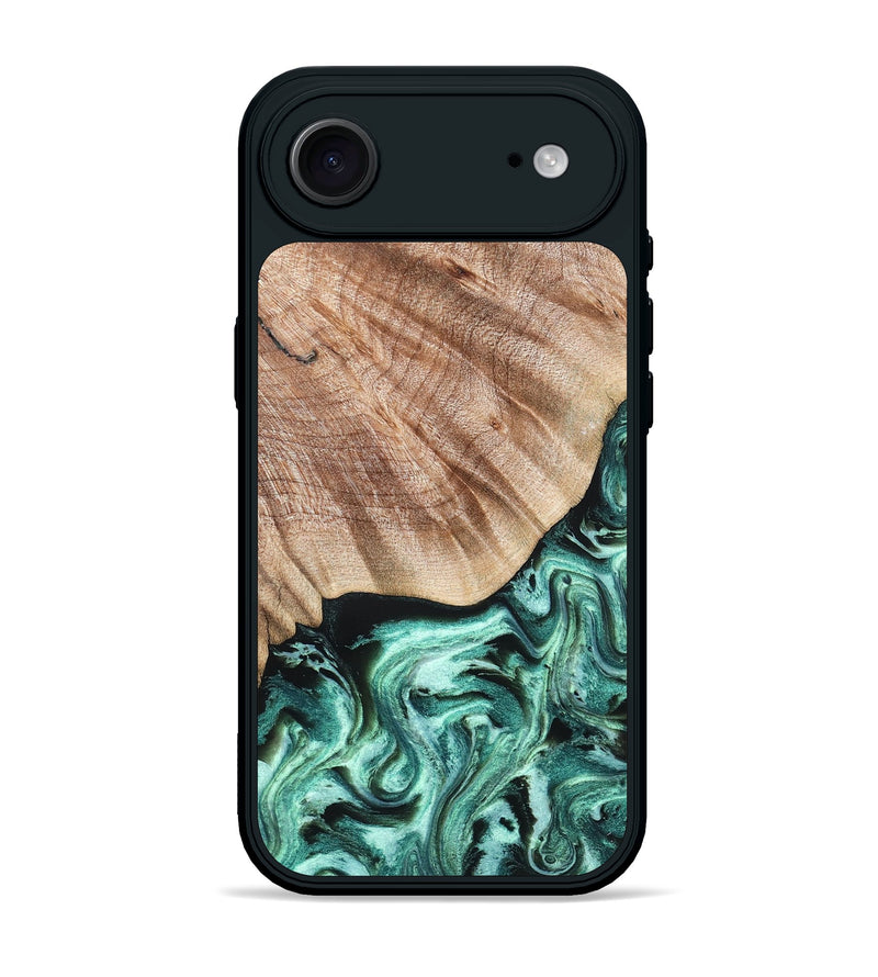 iPhone 17 Air Wood Phone Case - Arya (Green, 824911)