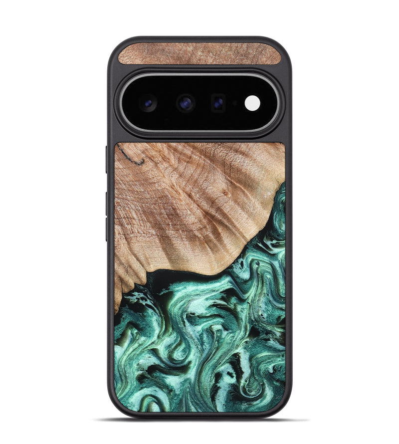 Pixel 11 Pro Wood Phone Case - Arya (Green, 824911)