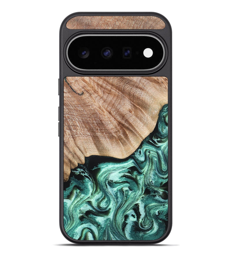 Pixel 11 Pro XL Wood Phone Case - Arya (Green, 824911)
