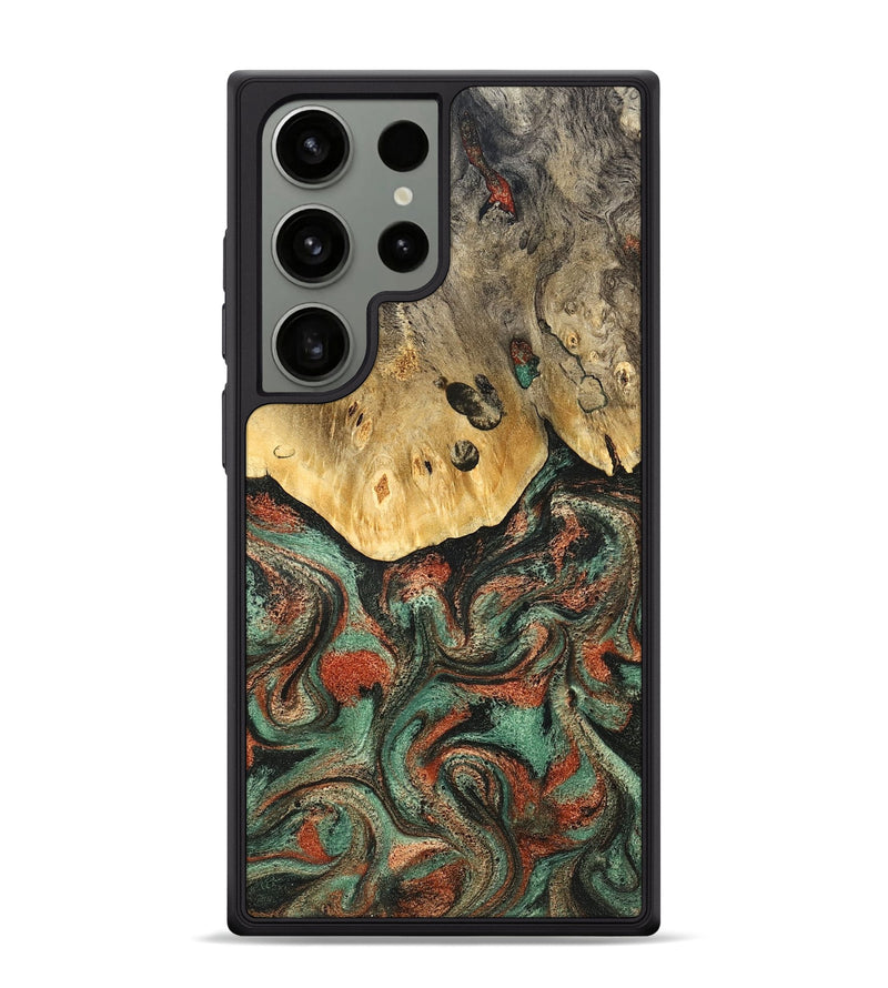 Galaxy S24 Ultra Wood Phone Case - Liddie (Green, 824912)