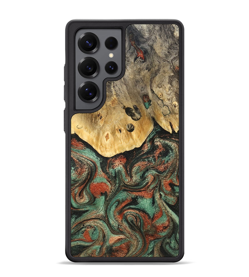 Galaxy S25 Ultra Wood Phone Case - Liddie (Green, 824912)