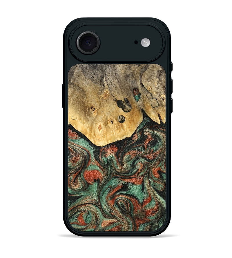 iPhone 17 Air Wood Phone Case - Liddie (Green, 824912)