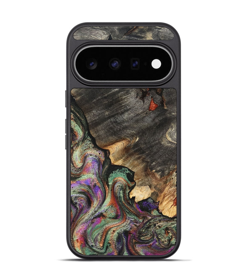 Pixel 11 Pro Wood Phone Case - Heidy (Green, 824915)