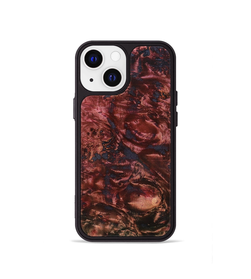iPhone 13 mini Wood Phone Case - Iker (Wood Burl, 824918)