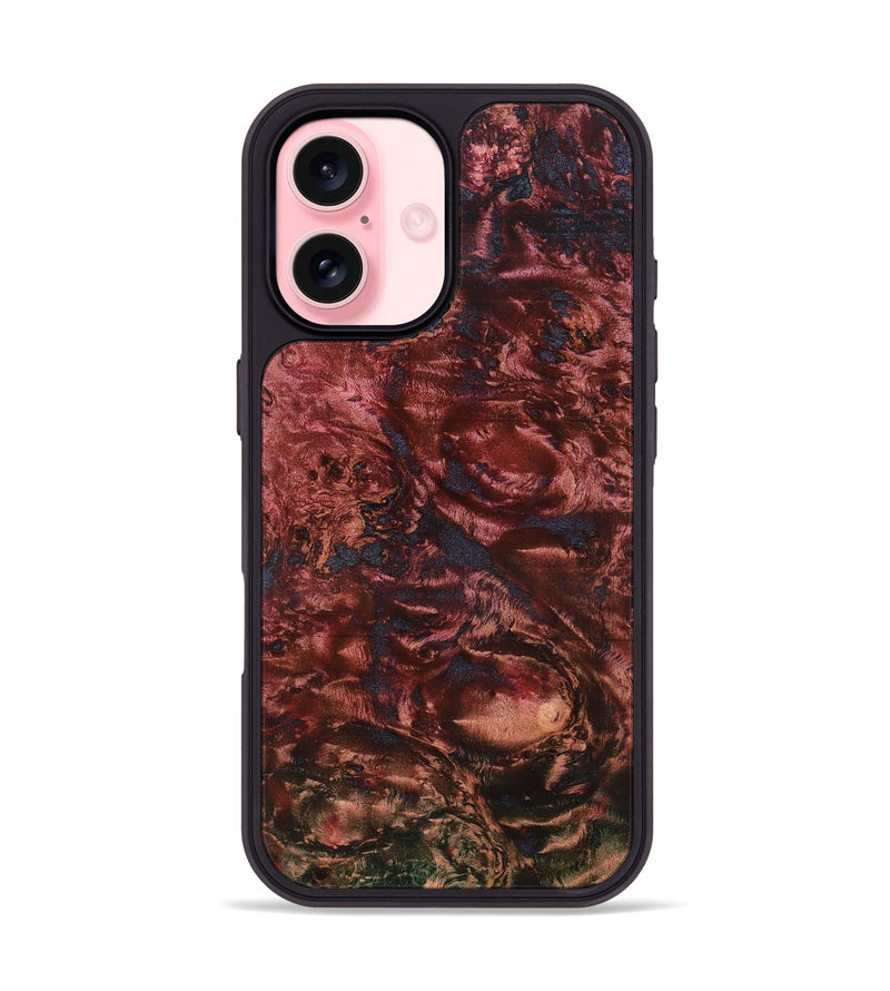 iPhone 16 Wood Phone Case - Iker (Wood Burl, 824918)