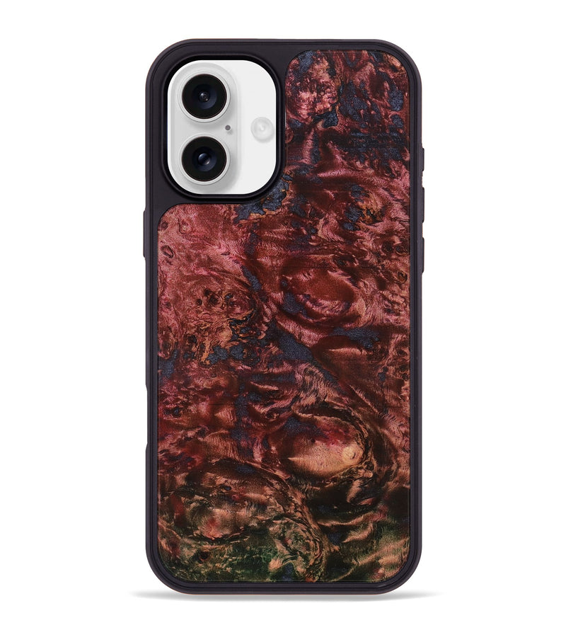 iPhone 16 Plus Wood Phone Case - Iker (Wood Burl, 824918)