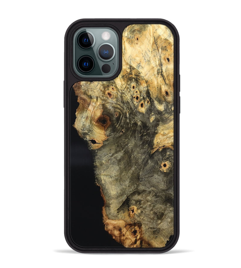 iPhone 12 Pro Max Wood Phone Case - Adella (Wood Burl, 824919)