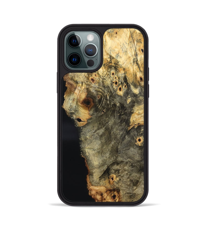 iPhone 12 Pro Wood Phone Case - Adella (Wood Burl, 824919)