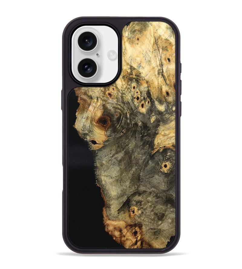 iPhone 16 Plus Wood Phone Case - Adella (Wood Burl, 824919)