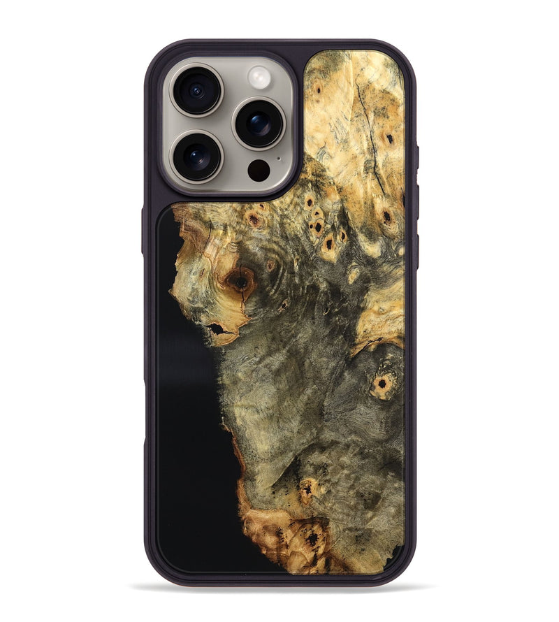iPhone 16 Pro Max Wood Phone Case - Adella (Wood Burl, 824919)