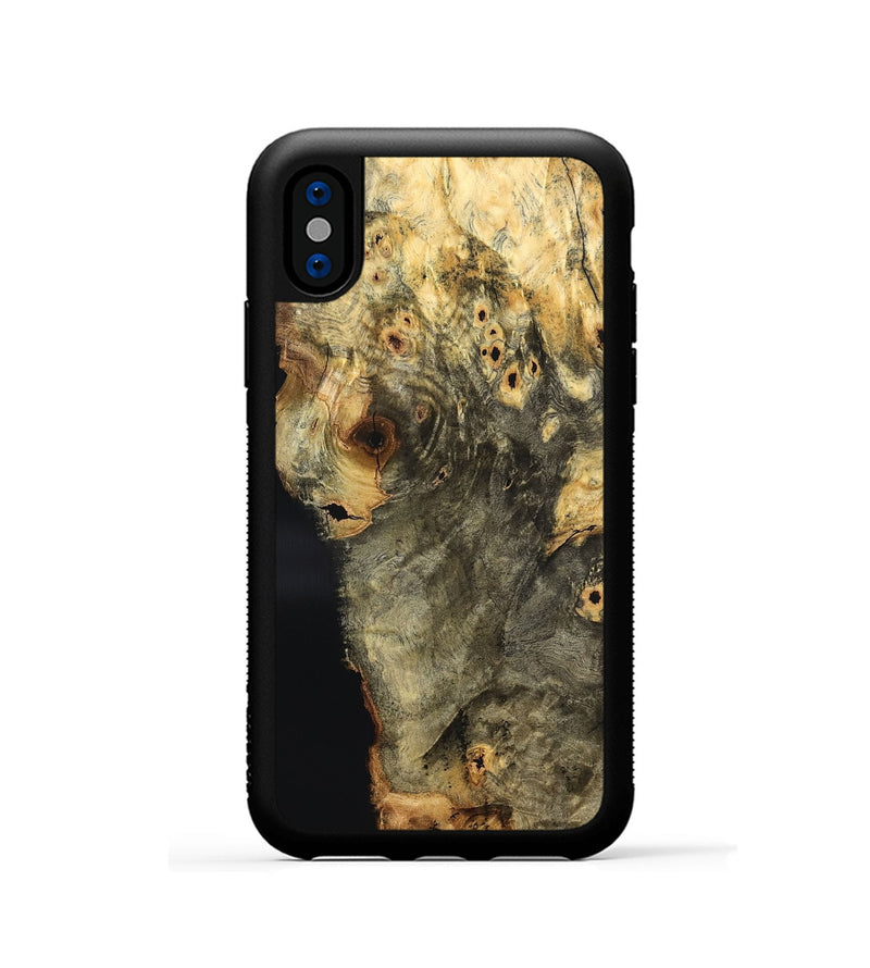 iPhone Xs Wood Phone Case - Adella (Wood Burl, 824919)