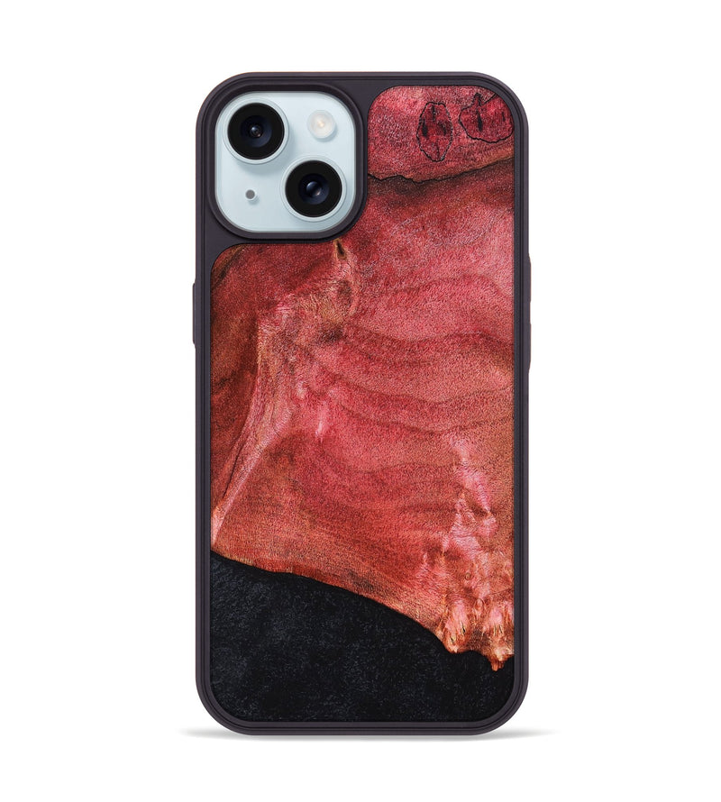 iPhone 15 Wood Phone Case - Loni (Wood Burl, 824929)