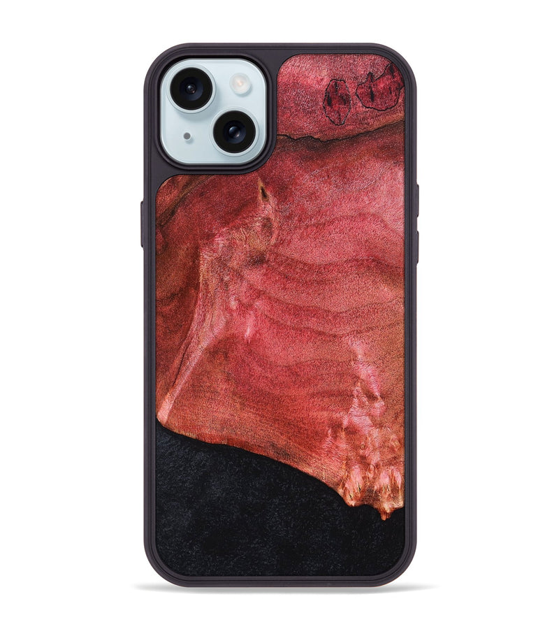 iPhone 15 Plus Wood Phone Case - Loni (Wood Burl, 824929)
