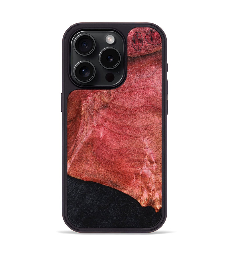 iPhone 15 Pro Wood Phone Case - Loni (Wood Burl, 824929)