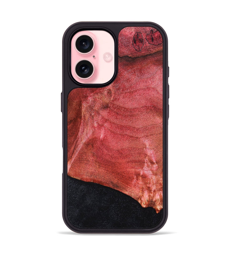 iPhone 16 Wood Phone Case - Loni (Wood Burl, 824929)