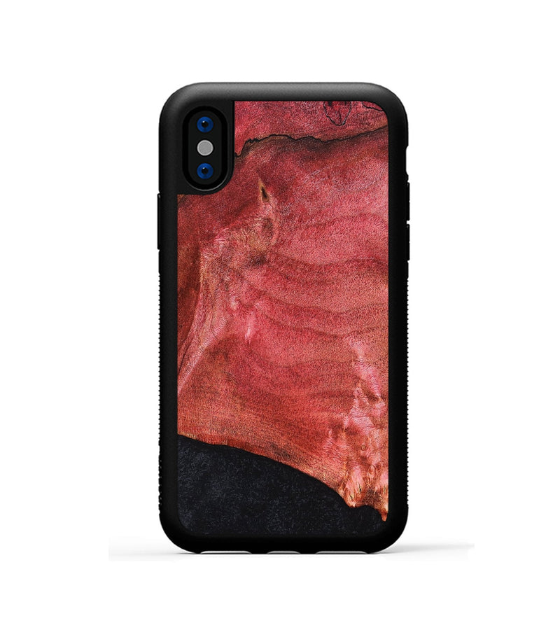 iPhone Xs Wood Phone Case - Loni (Wood Burl, 824929)
