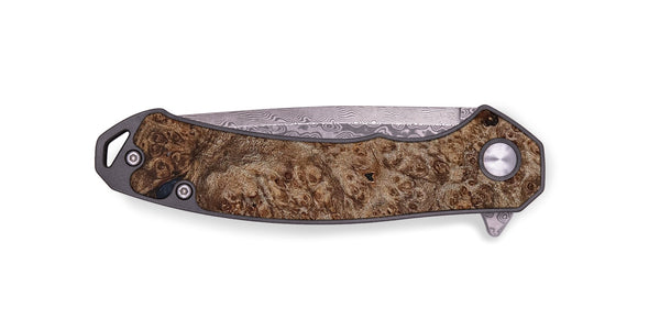 EDC Wood Pocket Knife - Silas (Wood Burl, 824930)