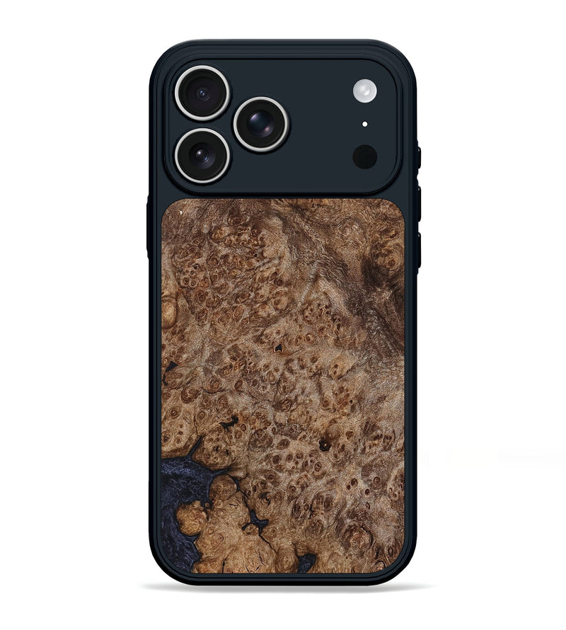 iPhone 17 Pro Max Wood Phone Case - Silas (Wood Burl, 824930)