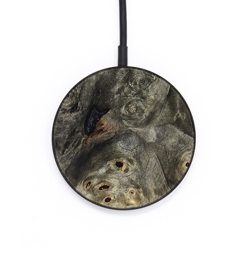 Circle Wood Wireless Charger - Donnie (Wood Burl, 824931)