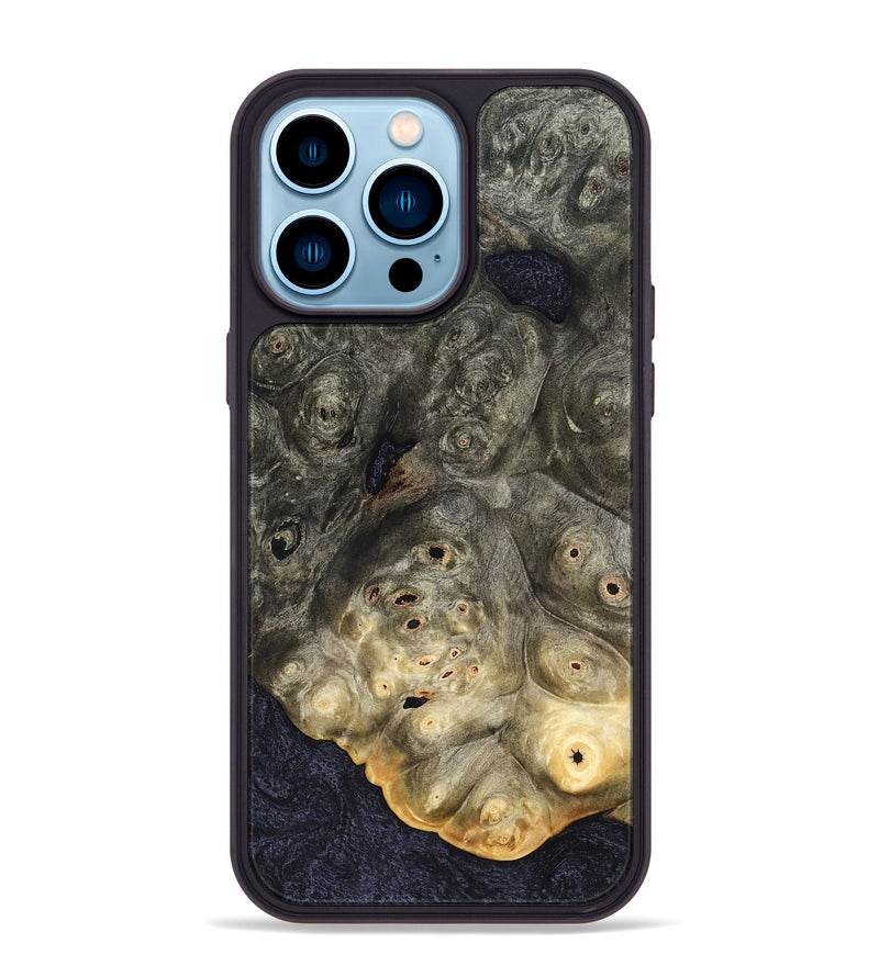iPhone 14 Pro Max Wood Phone Case - Donnie (Wood Burl, 824931)