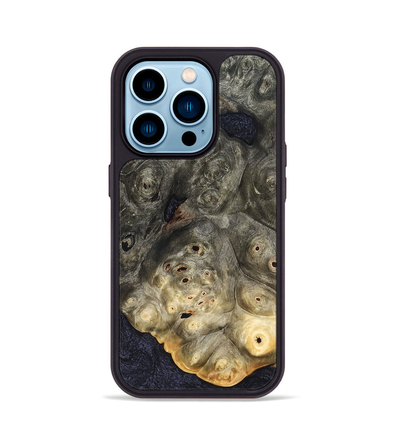 iPhone 14 Pro Wood Phone Case - Donnie (Wood Burl, 824931)
