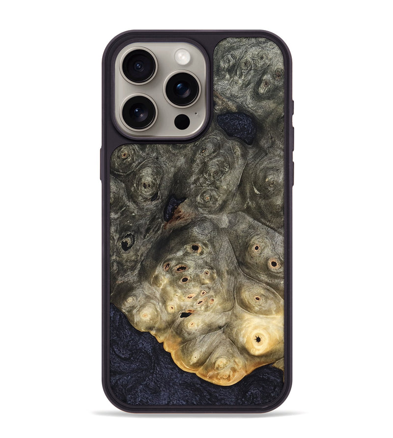 iPhone 15 Pro Max Wood Phone Case - Donnie (Wood Burl, 824931)