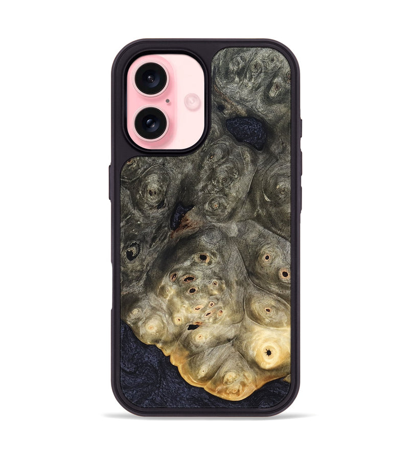 iPhone 16 Wood Phone Case - Donnie (Wood Burl, 824931)